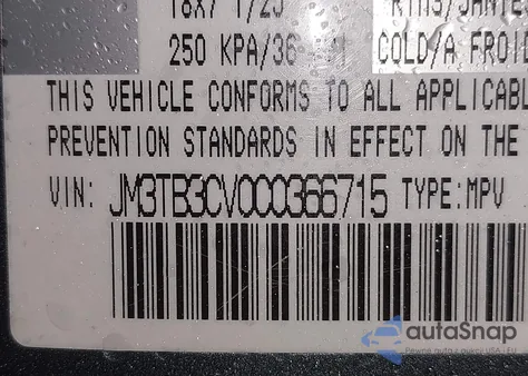 2012 Mazda Cx-9 Touring z USA, uszkodzony, nr VIN JM3TB3CV0C0366715